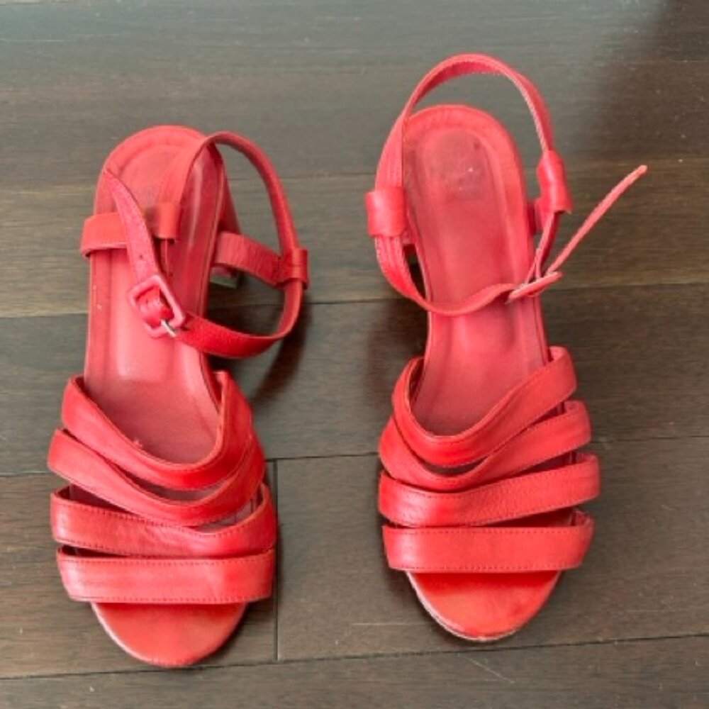 Maryam Nassir Zadeh Palma Sandal Red